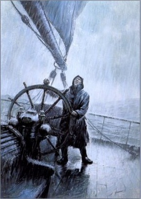 Dirección en tormenta